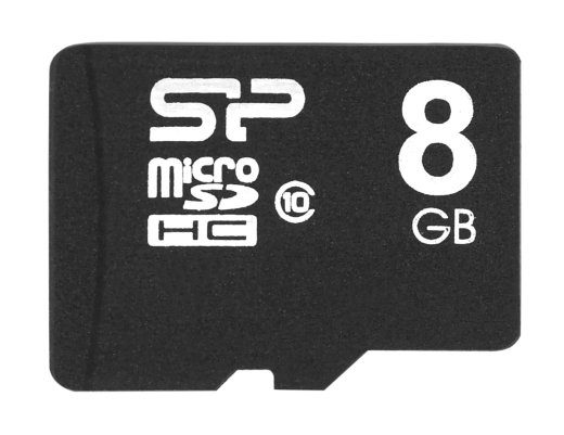 Silicon Power SP008GBSTH010V10SP mälukaar 8 MicroSDHC Class 10