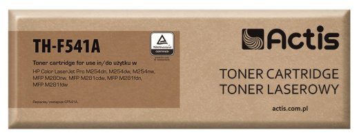 Actis TH-F541A toner (asendaja HP 203A HP203A CF541A jaoks; Standardne; 1300 lehte; sinine)
