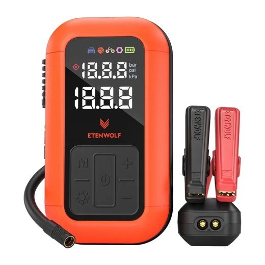 Etenwolf X6 Pro Autoõhukompressor, 11,03 bar, 8000 mAh