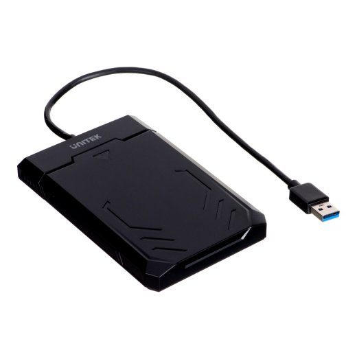 UNITEK Y-3036 salvestusketaste korpus 2.5" HDD/SSD korpus Must