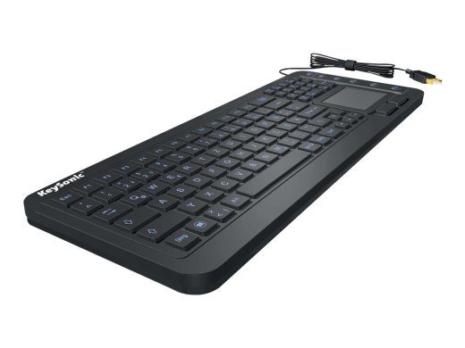 KeySonic KSK-6231 Inel saksa keeles juhtmega klaviatuur
