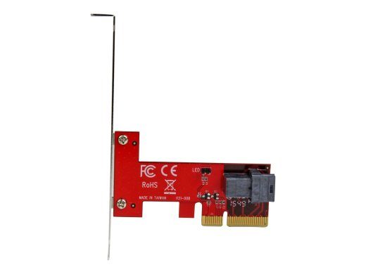 StarTech.com 4-Lane PCI Express to SFF-8643 Adapter for PCIe NVMe U.2 SSD - U.2 to 2.5 NVMe SSD Adapter (PEX4SFF8643)