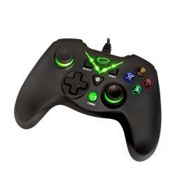 Esperanza EGG114K mängukontroller must USB 2.0 Gamepad Analogue/Digital PC-le, Xbox One'le, Xbox Series S-le, Xbox Series X-le