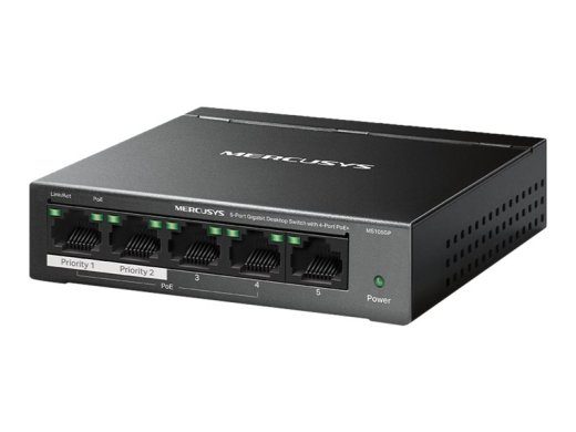 Mercusys 5-portine Gigabit Etherneti PoE+ lüliti V1