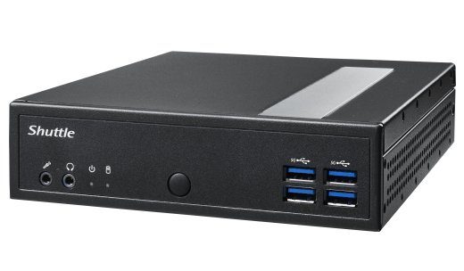 Shuttle XPC beventiliatorinis DL40N Mini PC N-series N150 0GB 0GB Intel Graphics No OS