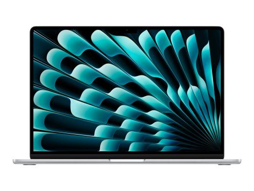 Apple MacBook Air Sidabrinis 15 " 2880 x 1864 pikselių 16 SSD talpa 1000 macOS 802.11ax Bluetooth versija 6.0 Klaviatūros kalba Švedų