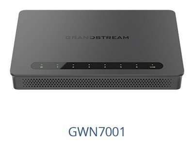 Grandstream GWN7000 Serija GWN7001 Routeris 6-Ports Switch Kabelizacija