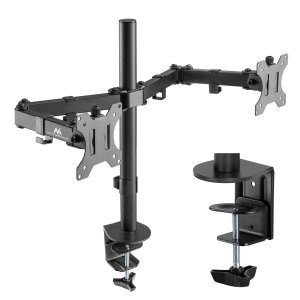 Maclean MC-884 monitori hoidja/stand 32'' must töölauale