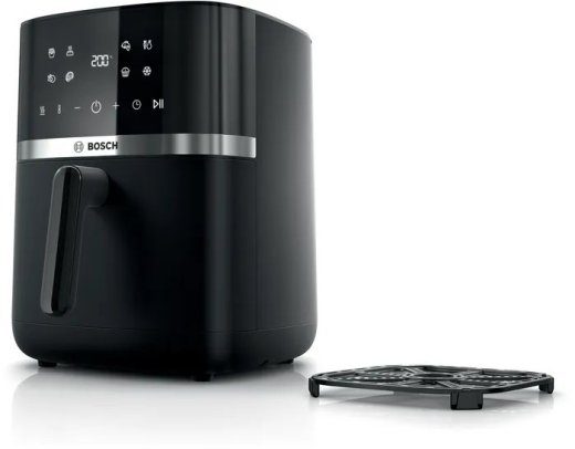 Bosch Serie 4 MAFS2462B orkaitė Vienkartinė 6,1 L Atskira 2050 W Karšto oro fritūra Juoda