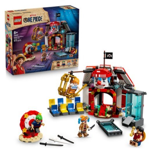 LEGO Bricks One Piece 75637 Buggy the Clowns Circus Tent Constructor