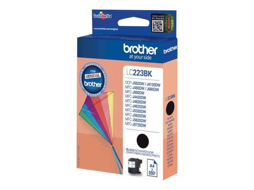 Brother LC-223BK Tintpatruun Must