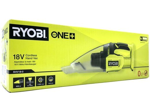 Ryobi ONE+ RHV18-0 käsipulbripuhasti (vain tööriist)