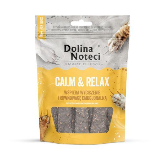 DOLINA NOTECI Smart Chews Calm & Relax - koera näkkamisvahend - 7tk