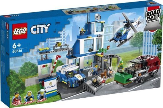LEGO City 60316 Poliitseijaam