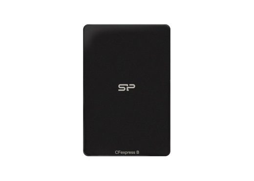 Mälukaardilugeja SILICON POWER CreatePro BS10 CFexpress Type B ja SD 4.0 10Gbps Must