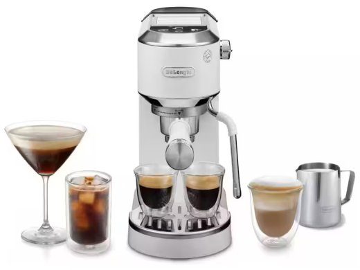 De'Longhi Dedica EC890.WI balta kavos aparatas