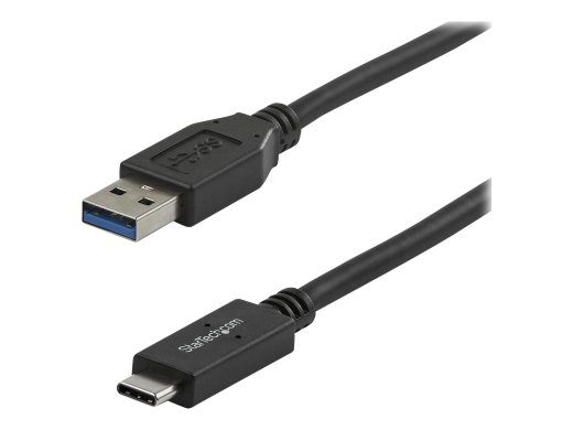 StarTech.com 3 ft 1m USB kuni USB C kaabel - USB 3.1 10Gbps - USB-IF sertifeeritud (USB31AC1M) USB Type-C kaabel 1m must