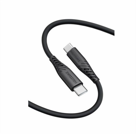 Swissten pehme silikoon USB-C - USB-C 60W kaabel 0.4m