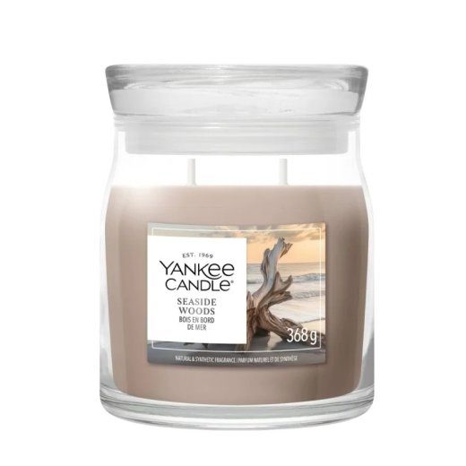 Lõhnatatud küünla YANKEE CANDLE SEASIDE WOODS 368 g keskmine
