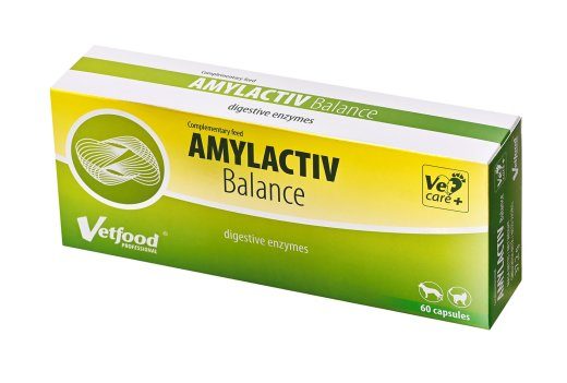 VETFOOD Amylactiv Balance - koiralihapliiatsid koertele ja kastele - 60tk