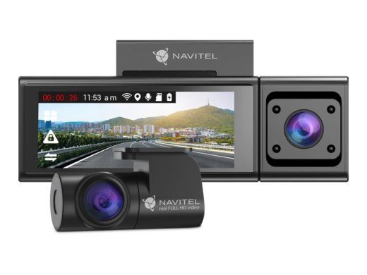 Navitel Trijų kanalų Full HD vaizdo registratorius RC3 PRO GPS (palydovinis) 820 x 320 Žemėlapiai įtraukti