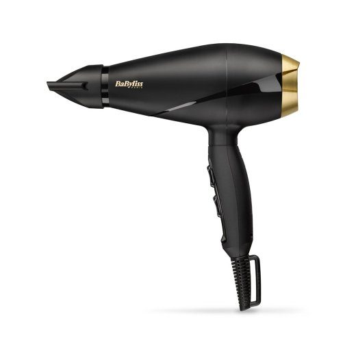 BaByliss 6704E 2000 W fööni, Must, Kuld