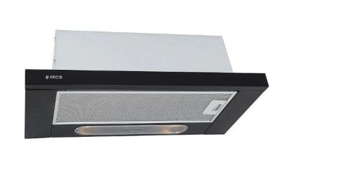 Elica Elite 14 LUX 60 BL Pool sisestatud Must Ventilaator 368 m³/h
