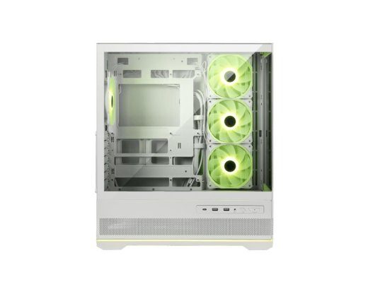 Korpuse MSI MAG PANO 110R PZ / WHITE MidiTower Pole kaasas Värvus must MAGPANO110RPZWHITE