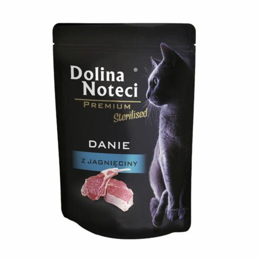 DOLINA NOTECI Premium Sterilised Lamb - märgkassitoit - 85g