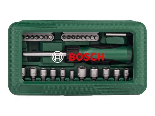 Bosch 46-tükkine kruvikeeraja otsikute komplekt
