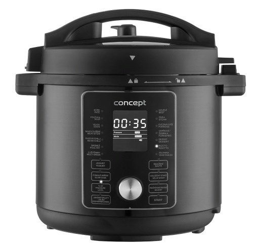 Concept Cookery CK8000 daugiafunkcis virtuvės prietaisas su oro frytuvu 1500 W juodas