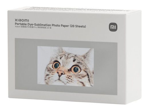 Xiaomi kaasaskantav värvitrüki fotopaber (20 lehte) 2x3-tolline