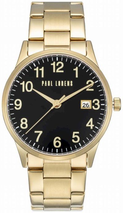 Paul Lorens meeste kell PL14573B2-1D1 / hõbedane