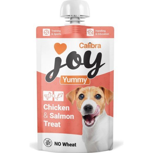 CALIBRA Joy Dog Yummy Kanaliha & Lõhe - koera närimisvahend - 100g