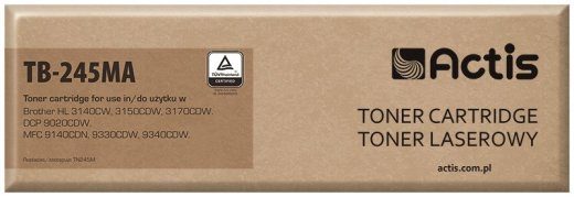 Actis TB-245MA Toon (Brother TN-245M asendaja; Standard; 2200 lehekülge; magenta)