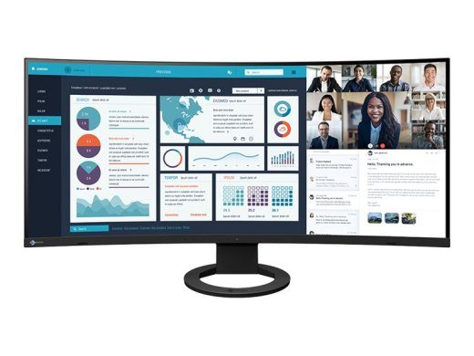 EIZO FlexScan EV3895-BK 37,5-tolline UltraWide IPS Monitor 3840 x 1600 HDMI DisplayPort USB-C 61Hz