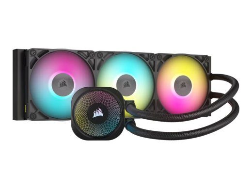 CORSAIR iCUE Link TITAN 360 RX RGB Veejahuti 1-pack Must 120 mm