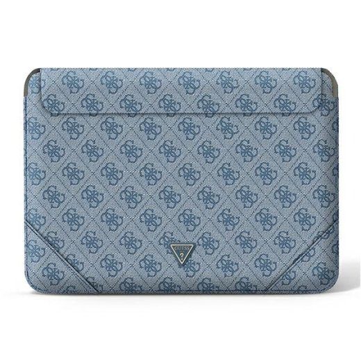 Guess Ümbris GUCS14P4TB 13/14" / sinine 4G Uptown Kolmnurga logo