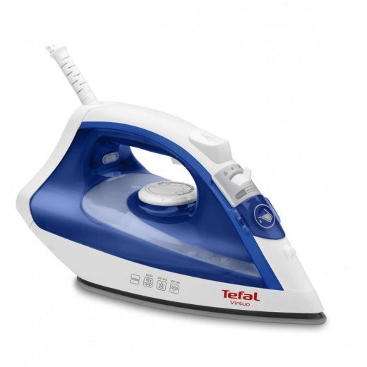 TEFAL Steam Iron FV1711 Virtuo Continuous steam 24 g/min Steam boost performance 80 g/min Blue