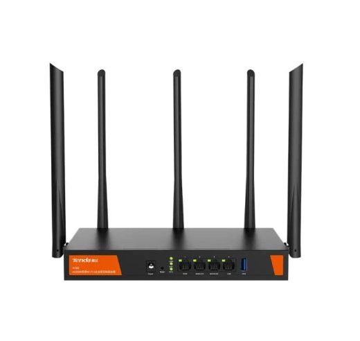 Tenda W30E AX3000 juhtmeta ruuter Gigabit Ethernet Dual-band (2.4 GHz / 5 GHz) Must
