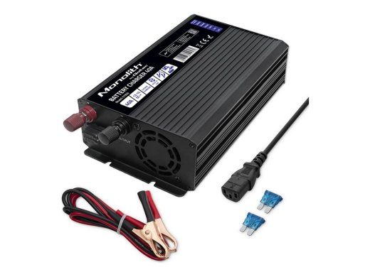 QOLTEC 51956 Smart Monolith laadija LiFePO4 AGM GEL SLA akudele / 40A / 12V