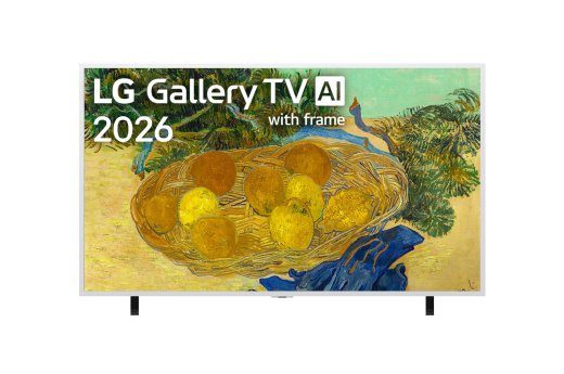 LG QNED 4K AI Gallery TV 55LX7B6LA 55 Smart TV webOS UHD Sniego balta