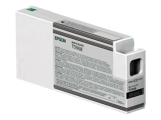 Epson Singlepack Matte Black T59680N UltraChrome HDR 350 ml Epson Epson T5968 Tintepudel Matte black
