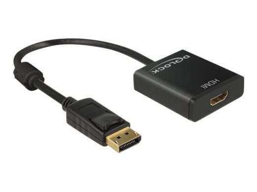 DeLOCK Displayport 1.2 mees HDMI naister 4K aktiivne videovõrdaja
