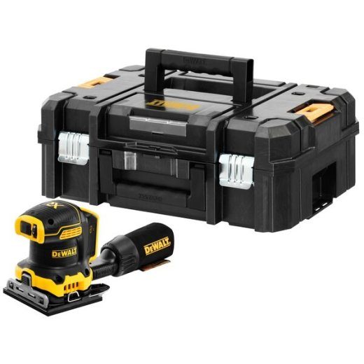 Atsitiktinis orbitinis šlifuoklis 18V DCW200NT DEWALT 13500 OPM Juodas, Geltonas