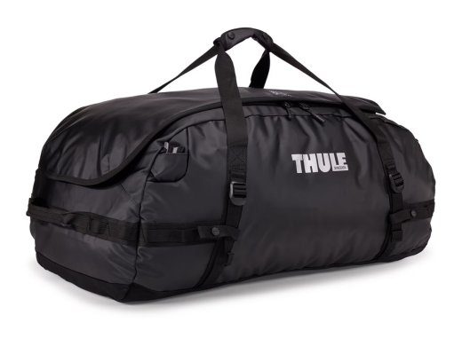 Thule 90L kott Chasm Duffel Veekindel Must