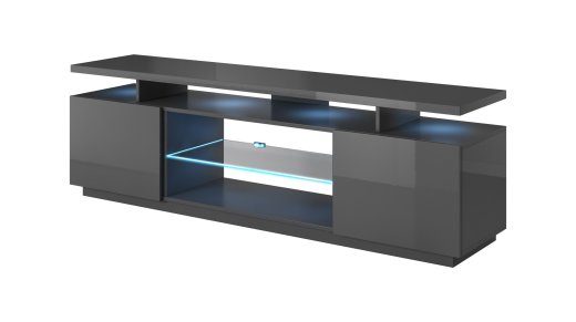 RTV EVA kapp 180x40x56 grafiit/läikiv