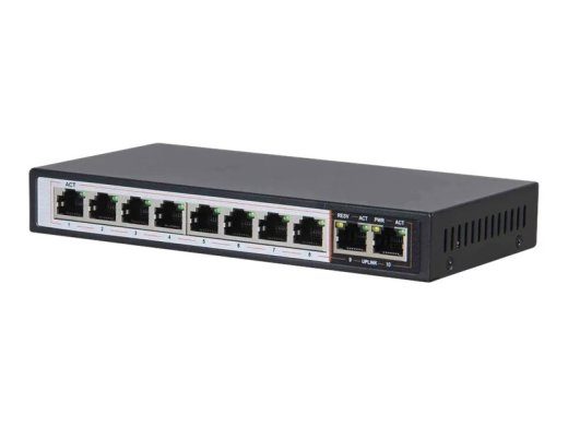 Extralink CERES 10-portne 10/100 PoE+ lüliti