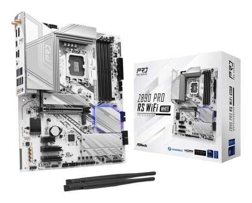 Asrock Z890 Pro RS WiFi Valge Intel Z890 LGA 1851 (Socket V1) ATX