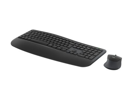 Logitech Signature Comfort Plus Combo MK880 versui su pelės ir klaviatūros komplektu Stamp Wireless Danija/Norvegija/Švedija/Finlandija